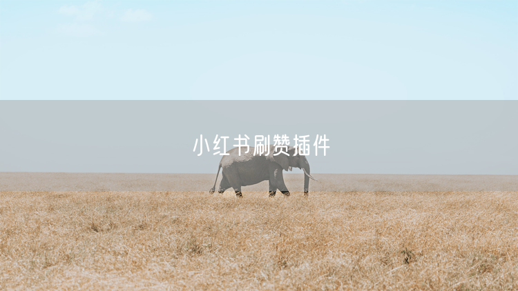 小红书刷赞插件
