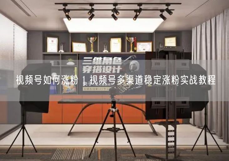 视频号涨粉秘籍：多渠道实战教程，轻松突破瓶颈