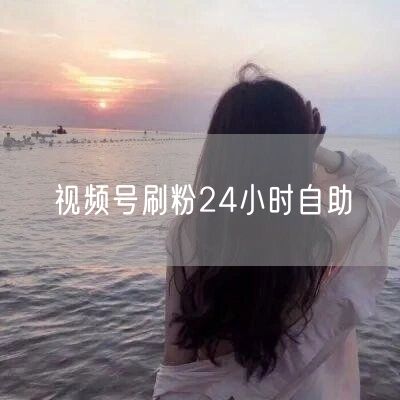 视频号刷粉24小时自助