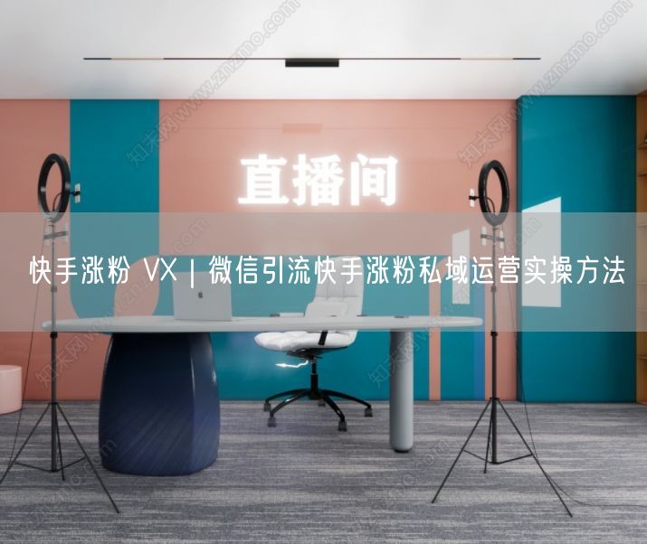 快手涨粉 VX｜微信引流快手涨粉私域运营实操方法