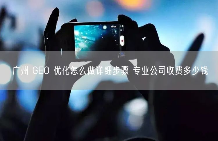 广州 GEO 优化怎么做详细步骤 专业公司收费多少钱