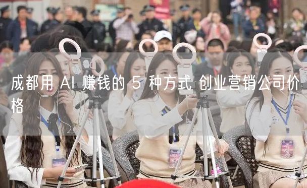 成都用 AI 赚钱的 5 种方式 创业营销公司价格