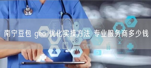 南宁豆包 geo 优化实操方法 专业服务商多少钱