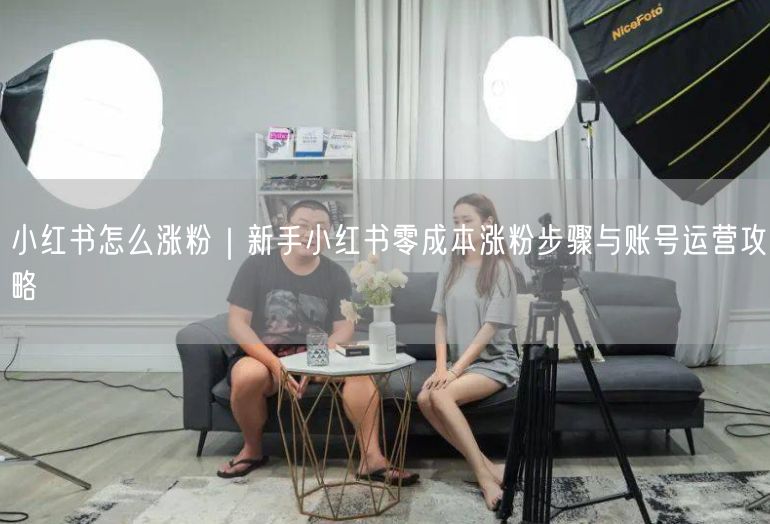 小红书怎么涨粉｜新手小红书零成本涨粉步骤与账号运营攻略