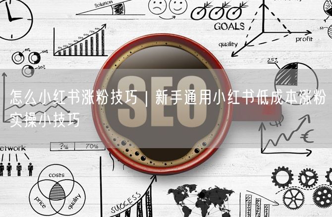 怎么小红书涨粉技巧｜新手通用小红书低成本涨粉实操小技巧