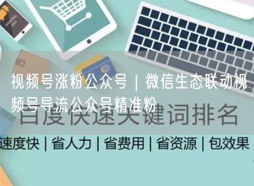 视频号涨粉公众号｜微信生态联动视频号导流公众号精准粉
