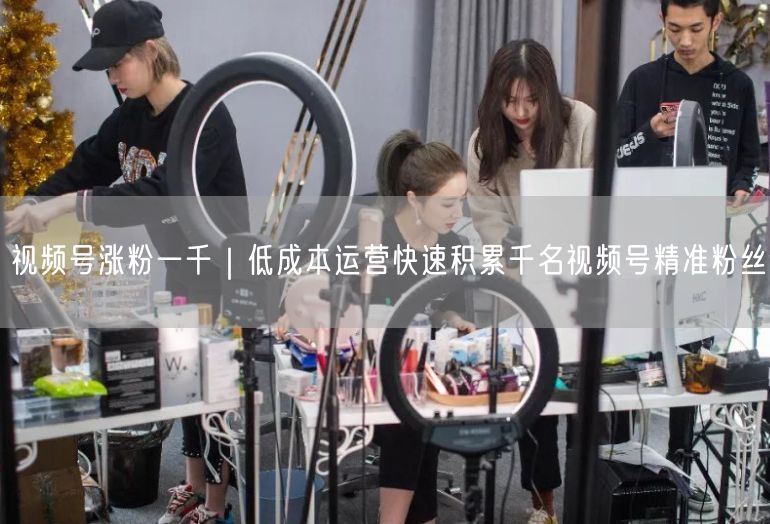 视频号涨粉一千｜低成本运营快速积累千名视频号精准粉丝