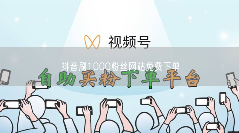 抖音刷1000粉丝网站免费下单