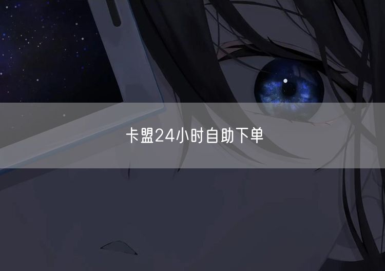 卡盟24小时自助下单