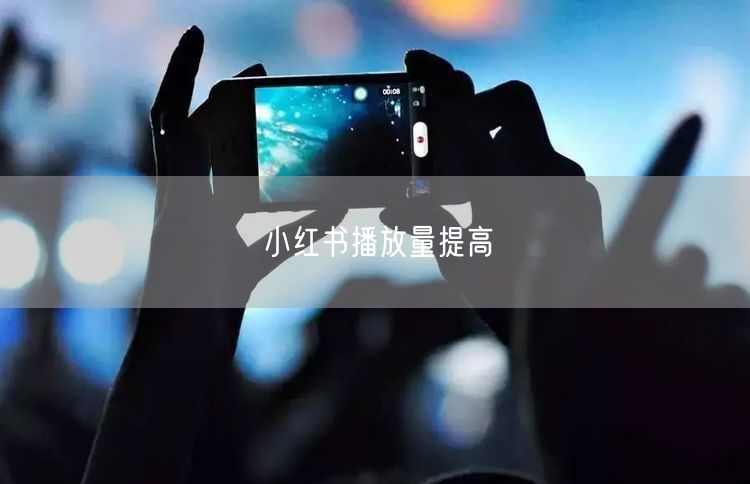小红书播放量提高