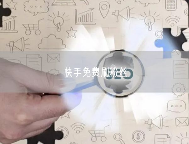 快手免费刷粉丝