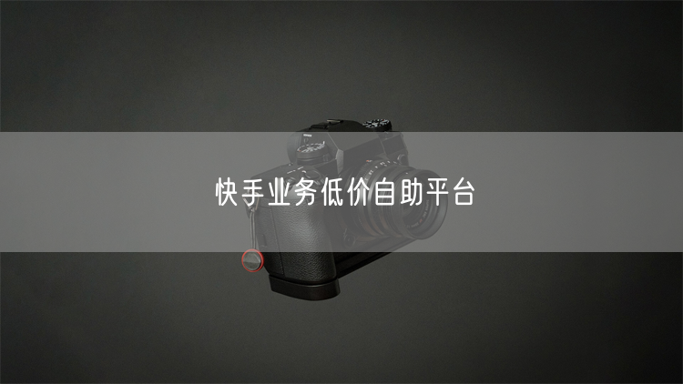 快手业务低价自助平台