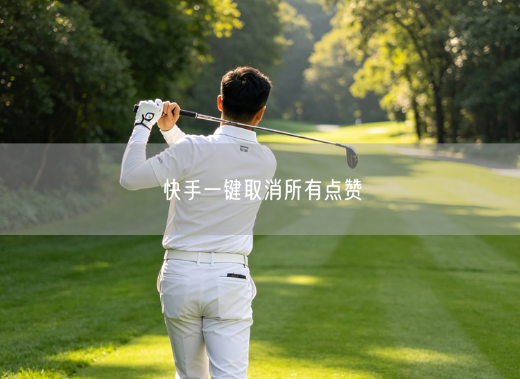 快手一键取消所有点赞